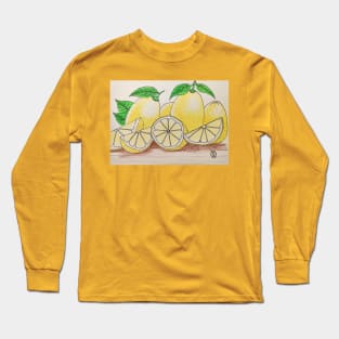 Lemons study Long Sleeve T-Shirt